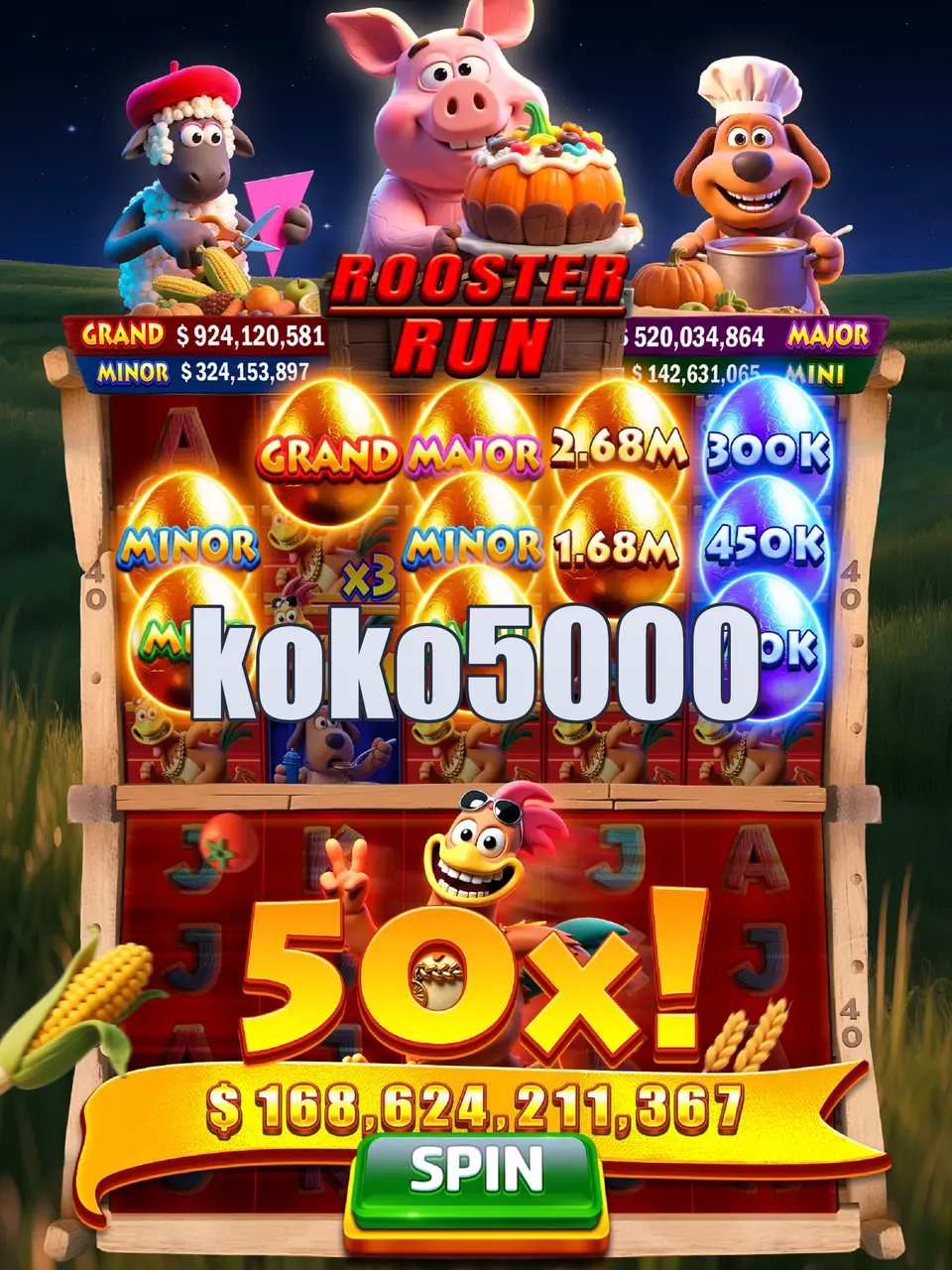 koko5000 Tangkapan Layar Resmi APK